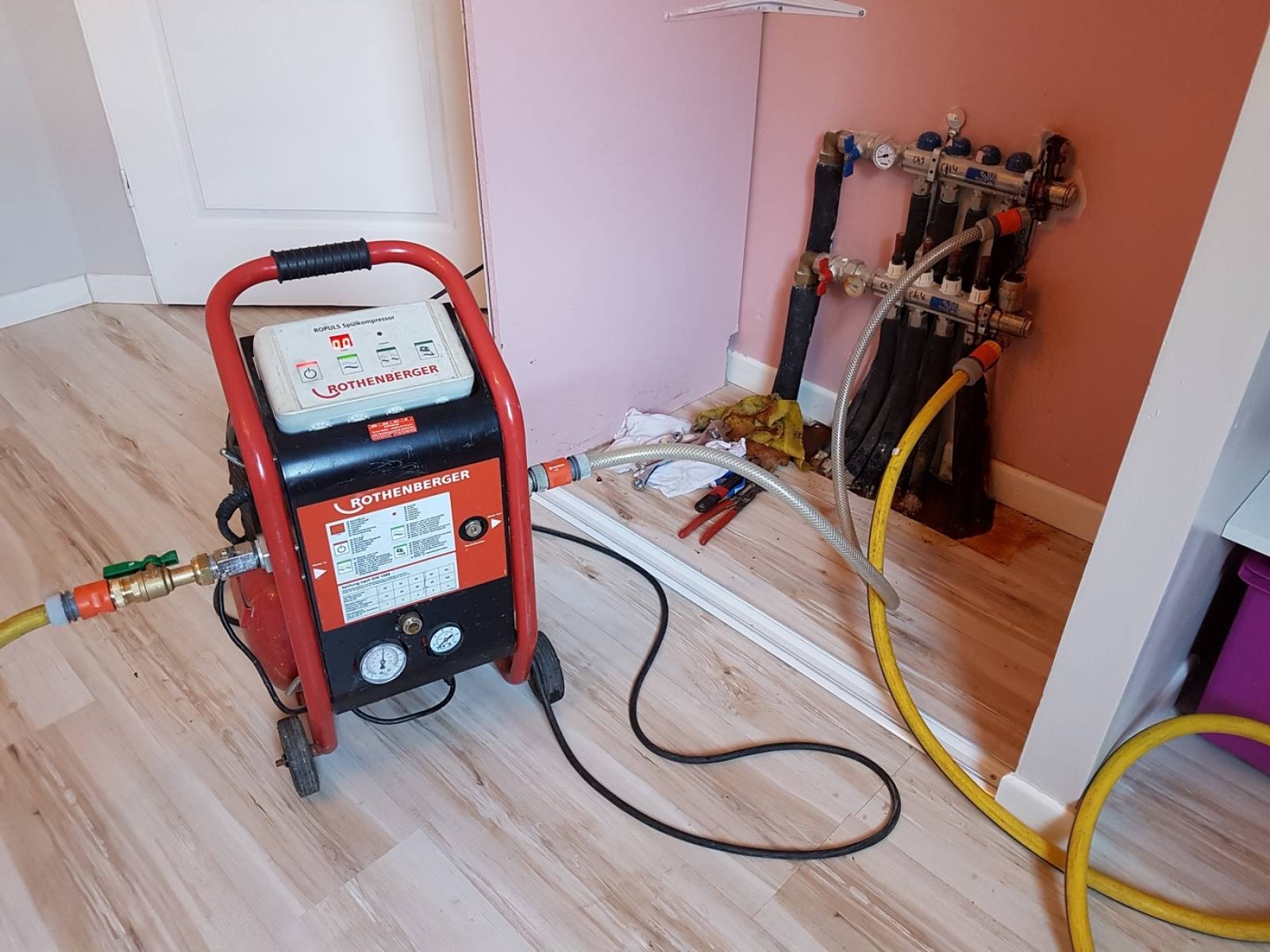 Pendik Fevzi Çakmak Vaillant Hermetik Şofben Petek Temizliği